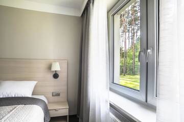 Фото номера Стандартный двухместный номер с 1 кроватью Отель Blis Apartamenty г. Люблинец 7