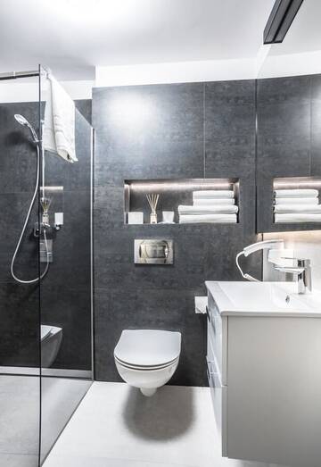 Фото номера Четырехместный номер Делюкс Отель Blis Apartamenty г. Люблинец 4